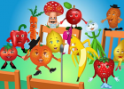 Puzzle Nivel 1: Frutas | Recurso educativo 34417