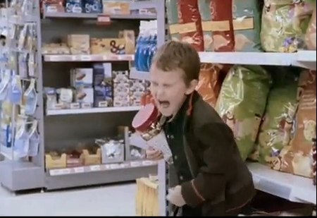 Video: pataleta de un niño en el supermercado | Recurso educativo 36367