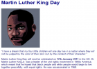 Martin Luther King day | Recurso educativo 39983