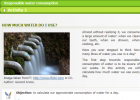 Responsible water consumption | Recurso educativo 40371