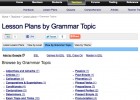 Lesson Plans by Grammar Topic | Recurso educativo 40604
