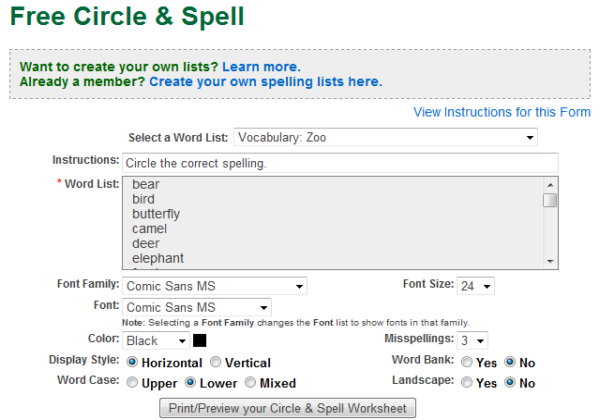 Circle & spell | Recurso educativo 41710