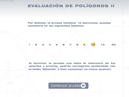 Evaluación de polígonos regulares | Recurso educativo 41794