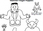 Marionetas de dedo de monstruo | Recurso educativo 46472