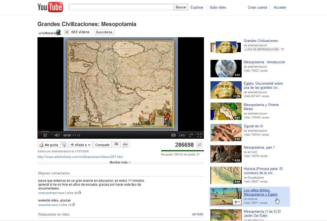 Grandes civilizaciones: Mesopotamia | Recurso educativo 47468