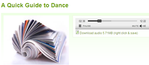 A quick guide to dance | Recurso educativo 47604