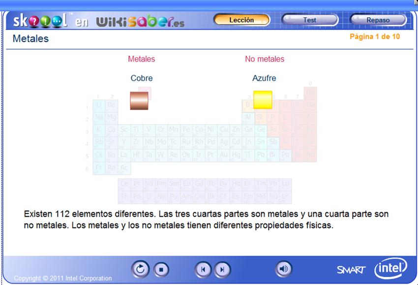 Metales | Recurso educativo 47821