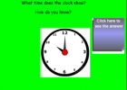 Telling time | Recurso educativo 48036