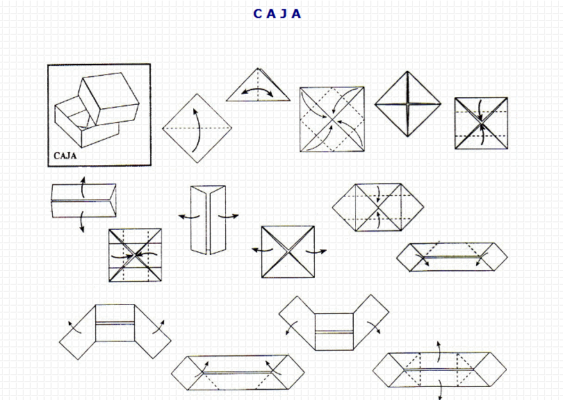 Origami: caja | Recurso educativo 49552