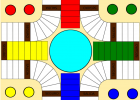Tablero de parchís | Recurso educativo 50251