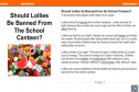 Should lollies be banned from the school canteen? | Recurso educativo 54152