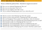 Questions for Thanksgiving | Recurso educativo 60820