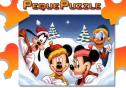Puzzles: Mickey Mouse y amigos en la nieve | Recurso educativo 61066