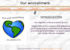 Webquest: Our environment | Recurso educativo 13161