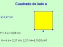 Perímetros y áreas: cuadrado y rectángulo | Recurso educativo 1883