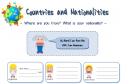 Countries and Nationalities (worksheet) | Recurso educativo 20702
