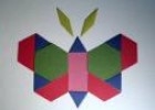 Fotografía: mariposa construida con polígonos | Recurso educativo 22547