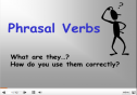 Phrasal verbs | Recurso educativo 23981