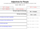 Adjectives for people | Recurso educativo 9304