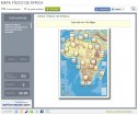 Mapa físico de África | Recurso educativo 74392