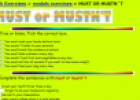 Must or mustn't | Recurso educativo 78268