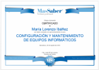 Curso de Configuración y mantenimiento de equipos informáticos | MasSaber | Recurso educativo 113990