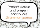 Game - present simple and present continuous. | Recurso educativo 121276