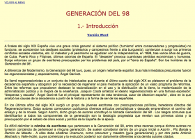 Generación del 98 | Recurso educativo 746855