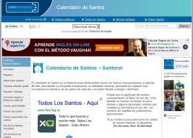 Calendari de sants | Recurso educativo 749157