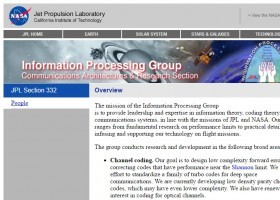 Information Processing Group (del JLP de la NASA) | Recurso educativo 762437