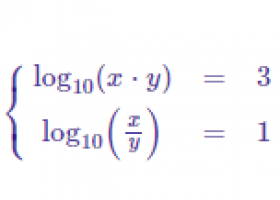 Sistemas de ecuaciones logaritmicas resueltos | Recurso educativo 767864