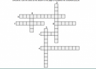 Crossword about energy | Recurso educativo 775696