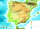 Physical map of Spain | Recurso educativo 776599