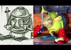 Storyboard of a scene from the movie Monsters Inc. | Recurso educativo 777559
