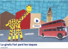 La girafa Fari perd les taques | Recurso educativo 781269