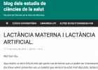 LACTÀNCIA MATERNA I LACTÀNCIA ARTIFICIAL. - blog dels estudis de ciències | Recurso educativo 787019