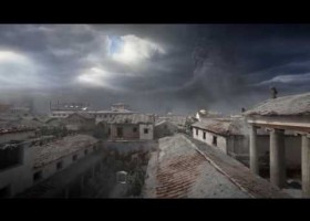 Recreació de la destrucció de Pompeia | Recurso educativo 787060