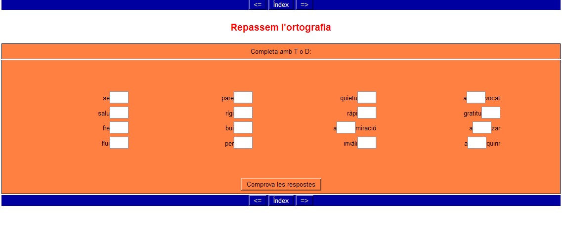 Repassem l'ortografia | Recurso educativo 35094