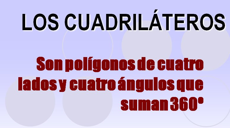 Los cuadriláteros | Recurso educativo 42566