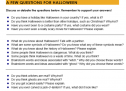 Questions for Halloween | Recurso educativo 60818