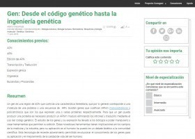El gen i l'enginyeria genètica | Recurso educativo 789912